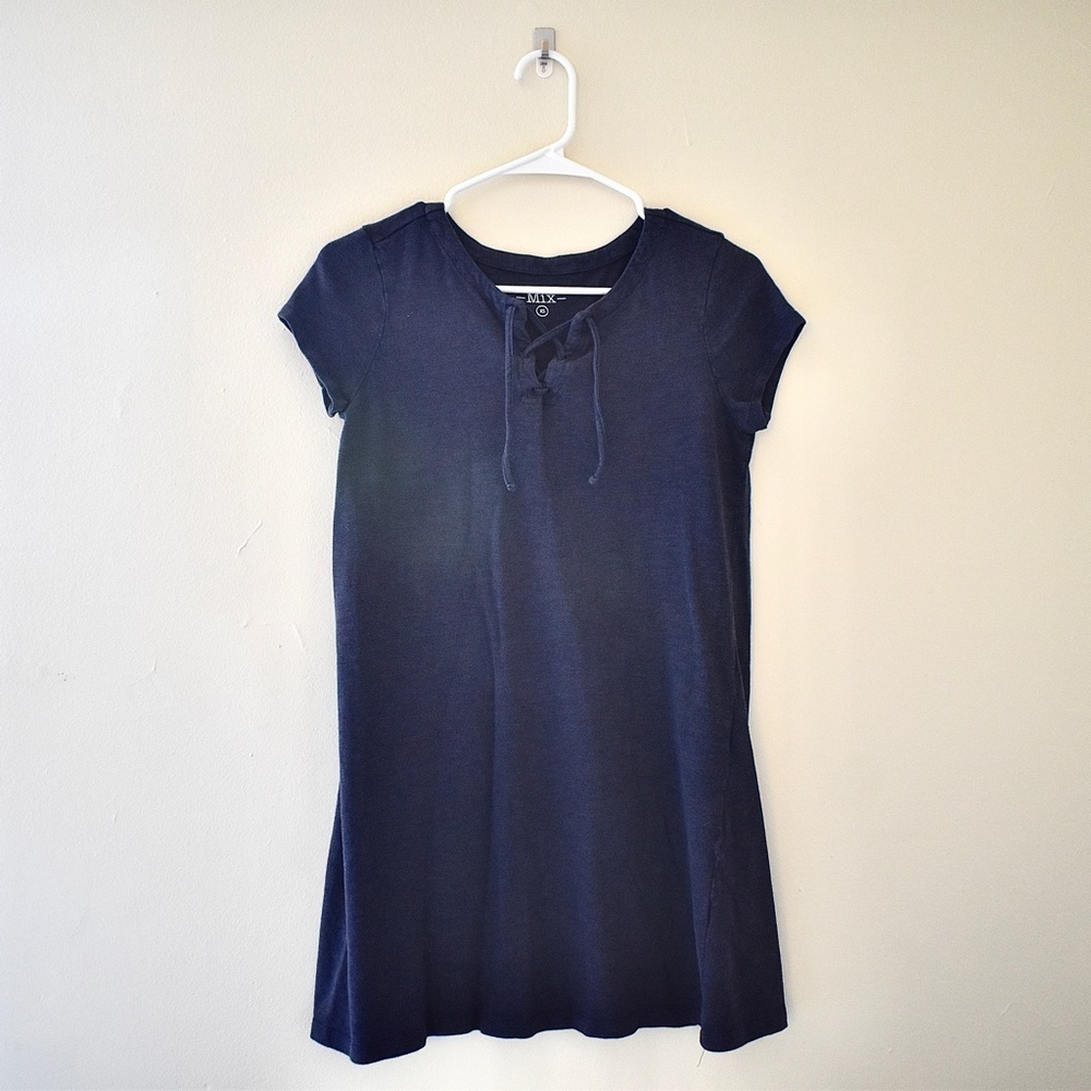 2/$15 XS- Mix Australian Navy Sheath Dress